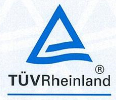产品TUV莱茵认证